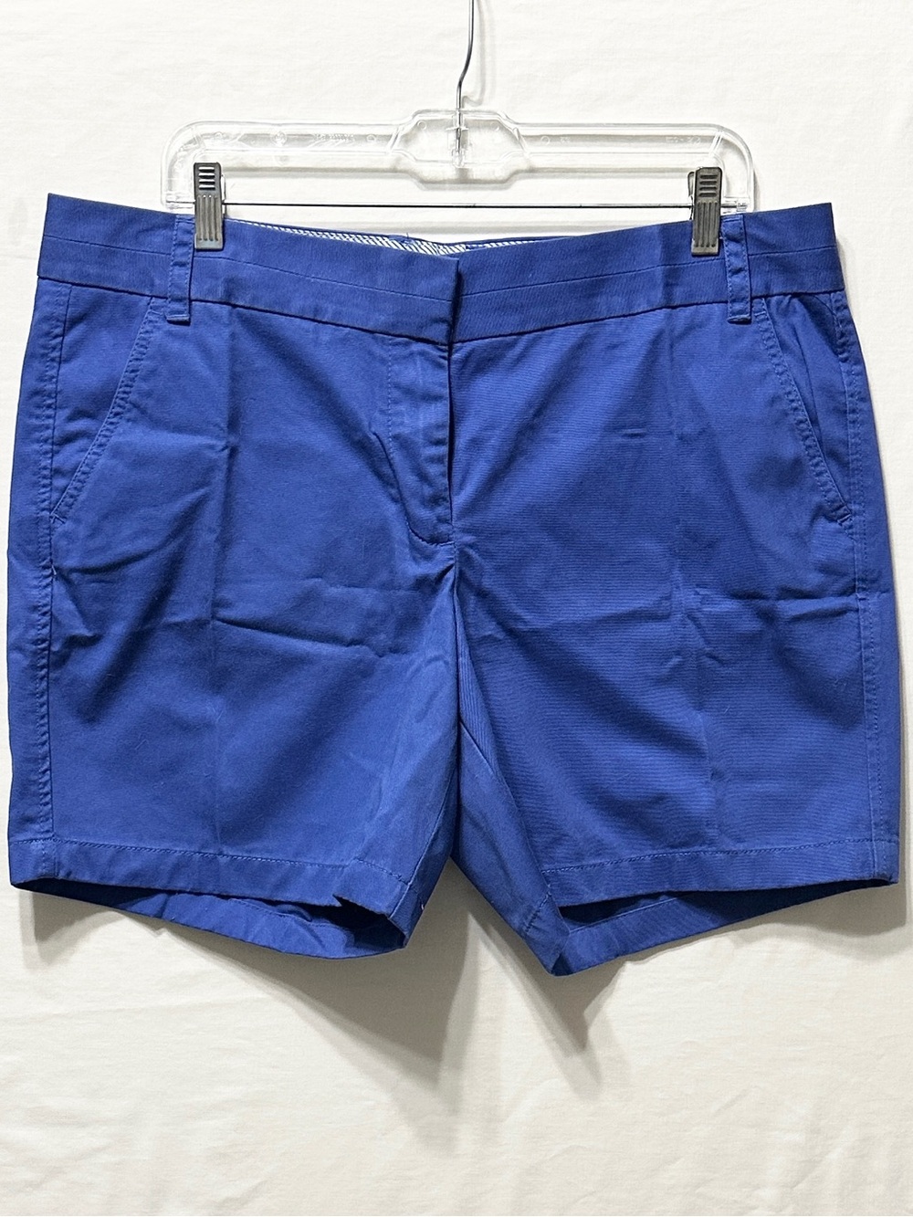 J. Crew Women's Royal Blue Broken-In Chino Shorts - 14